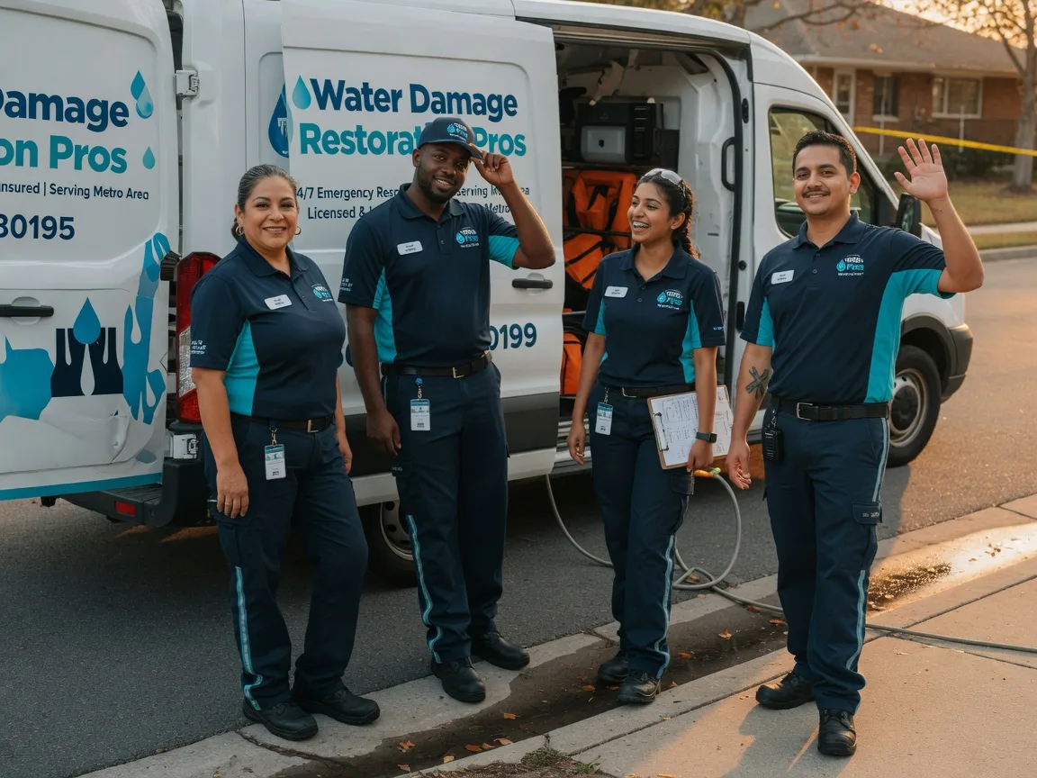 Water Damage Restoration company in Wickett, TX